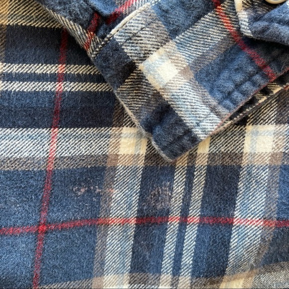 Jacks Button Up Flannel Shirt Size M - Picture 14 of 14